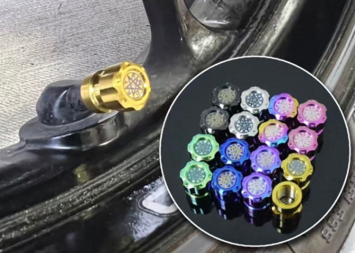 RTAMO チタンエアバルブキャップ